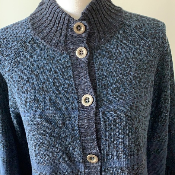 Peruvian Connection Pima Cotton Cardigan M - Picture 3 of 15